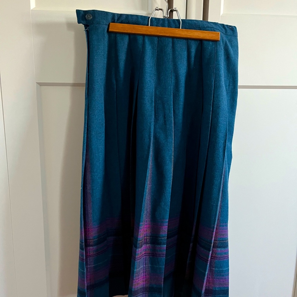 Authentic vintage Pendleton wool skirt